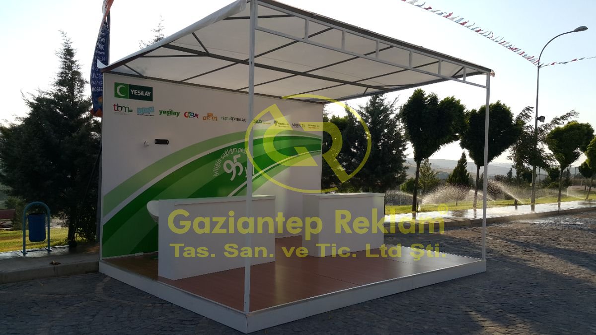 Açık Hava Kurumsal Etkinlik Standı Kurulumu