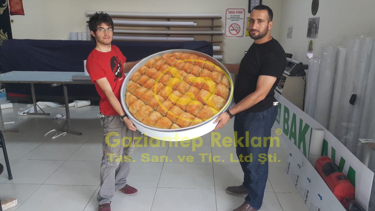 Baklava tepsisi görseli