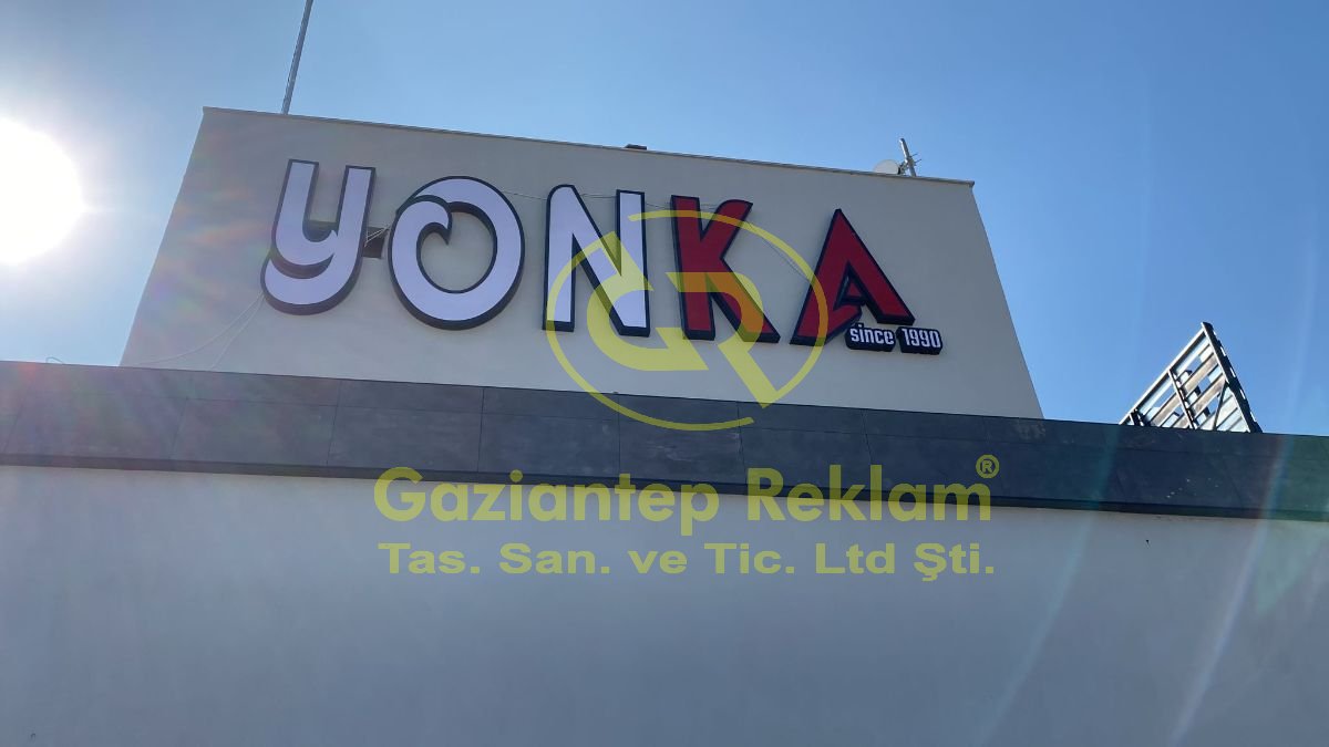 Bina Cephesi Yüksek Görünürlüklü Işıklı Tabela