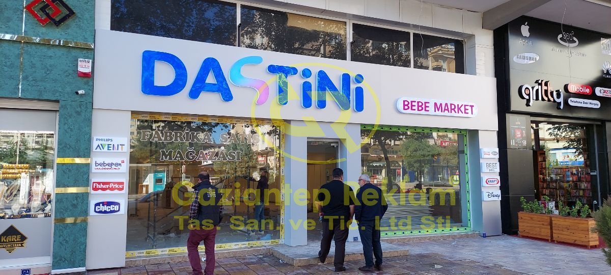 Çarpıcı LED Aydınlatmalı Pleksi Kutu Harf Tabela