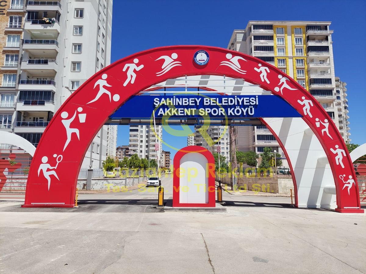 Dayanıklı Çelik Konstrüksiyon Kurumsal Giriş Tabelası