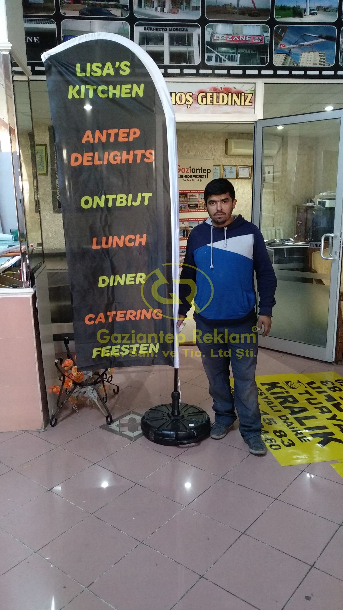 Dayanıklı Yelken Bayrakları Profesyonel Tanıtım Çözümü