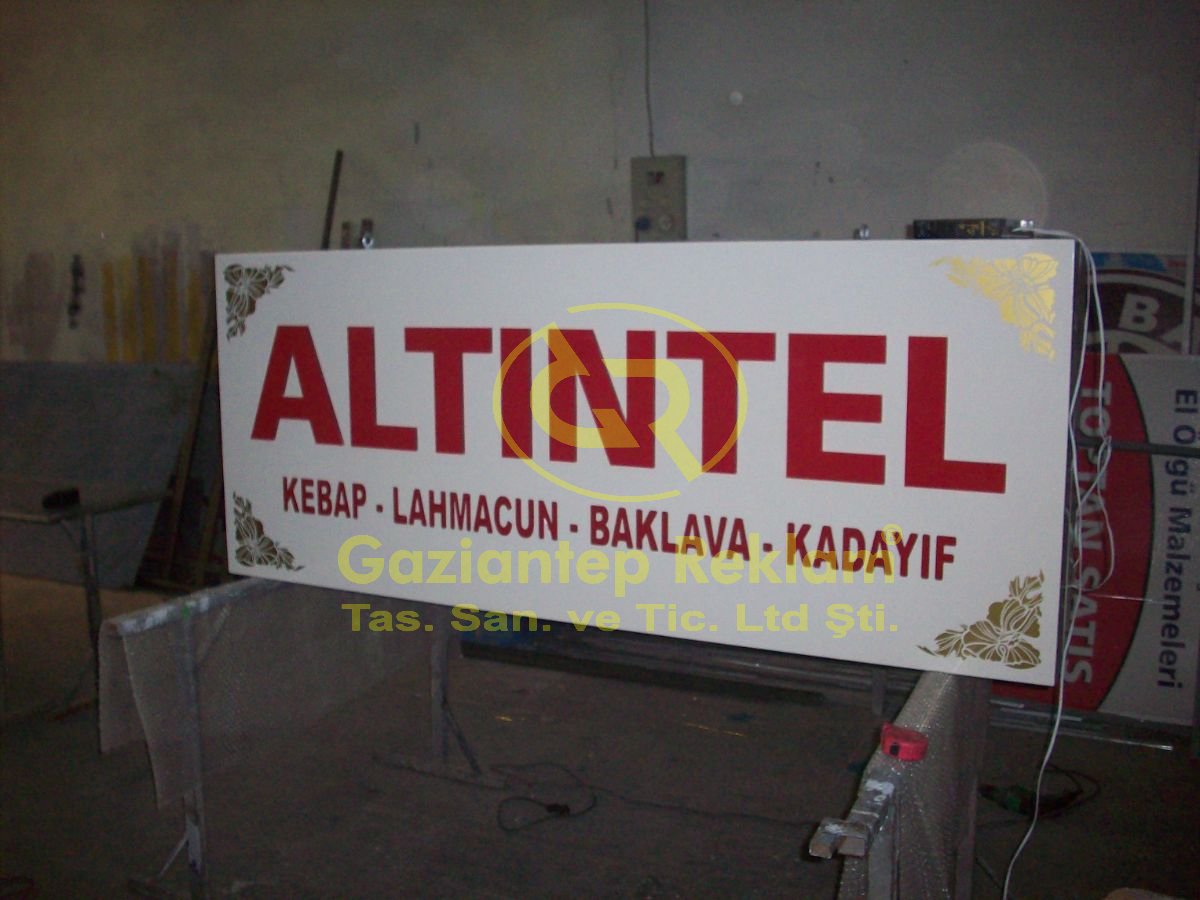 Dekupe Oyma Işıklı Kompozit Tabela Çözümleri