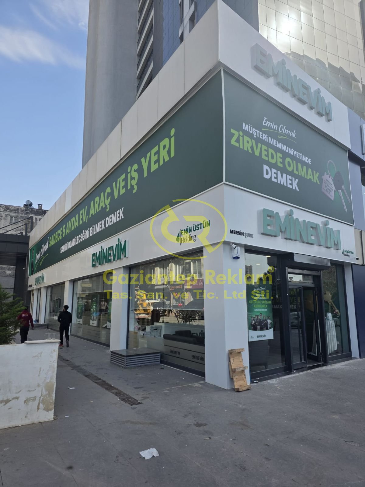 Eminevim LED Aydınlatmalı Kutu Harf ve Lightbox Tabela