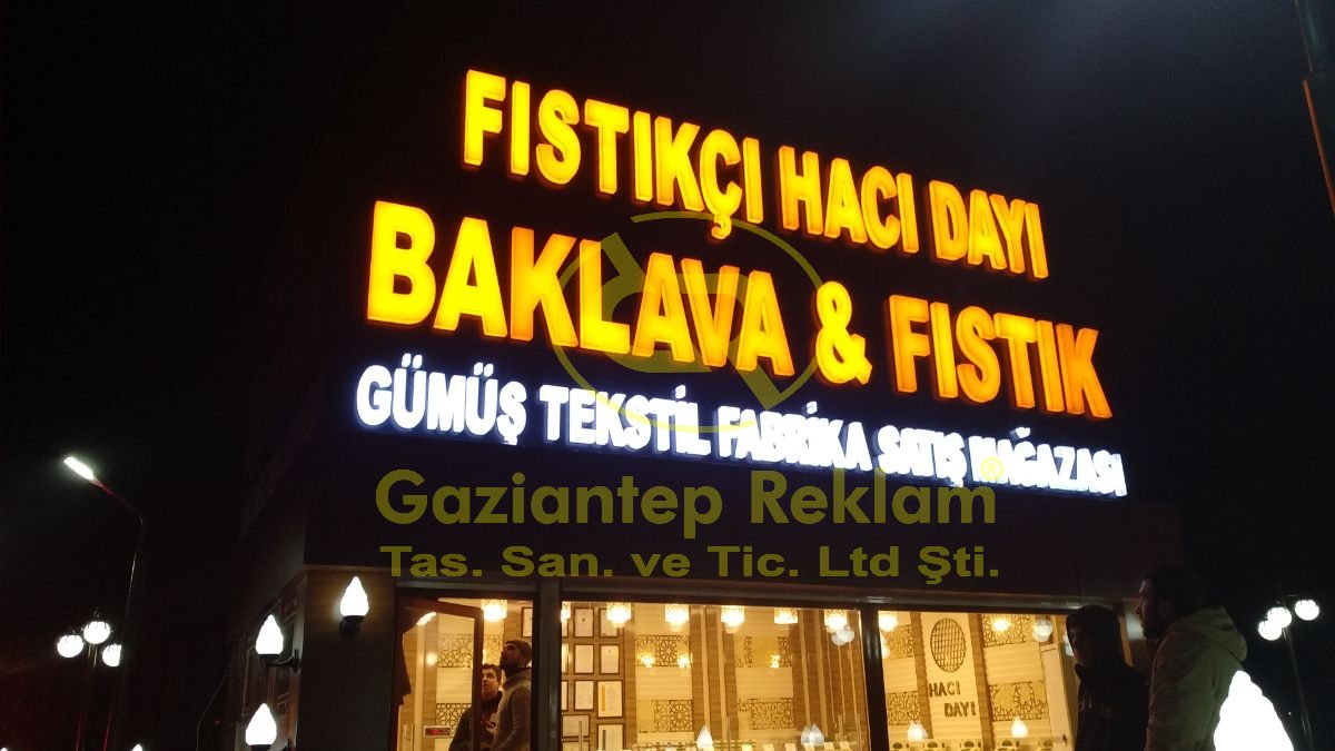 Enerji Verimli Pleksi LED Kutu Harf Tabela Çözümleri