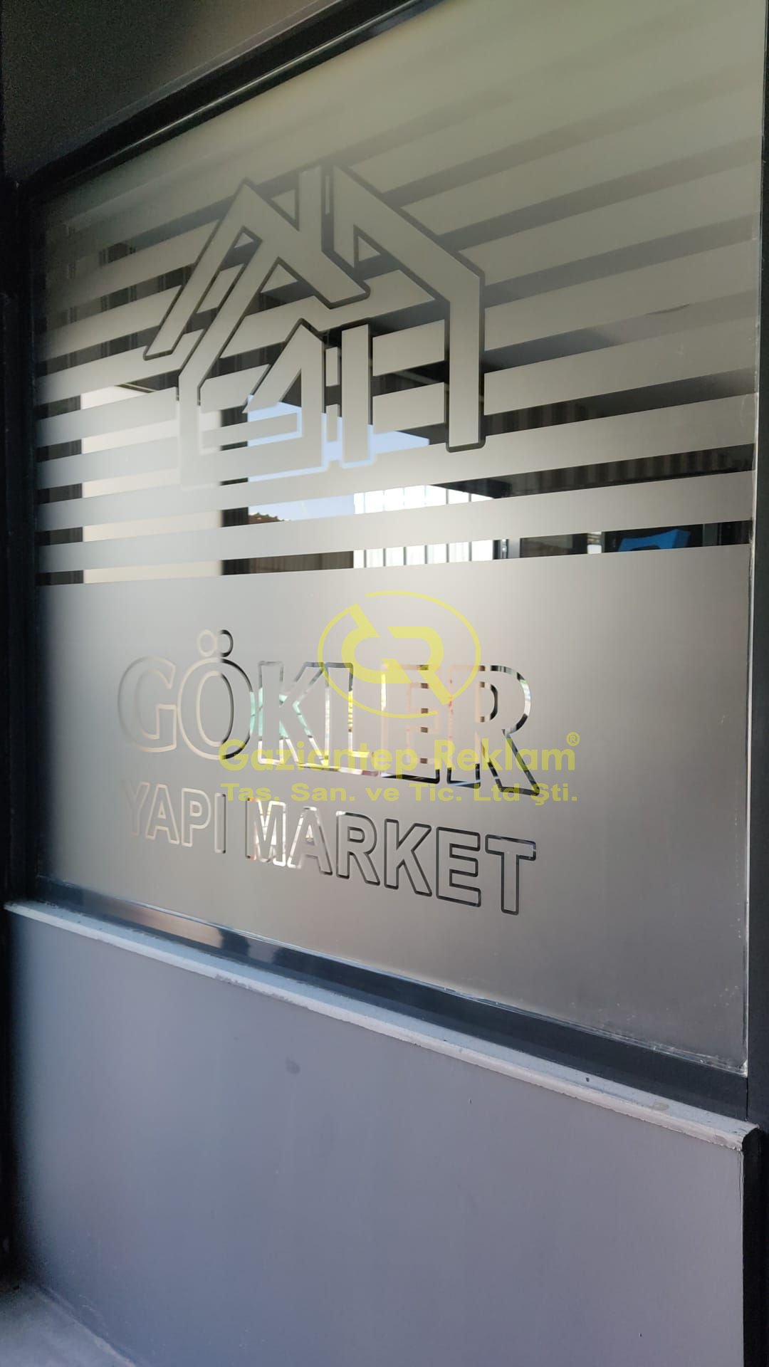 Gökler Yapı Market Estetik Kumlama Folyo Cam Giydirme