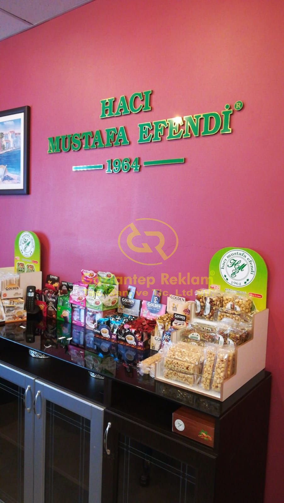 Hacı Mustafa Efendi 3D Pleksi Duvar Logosu ve Tarihi