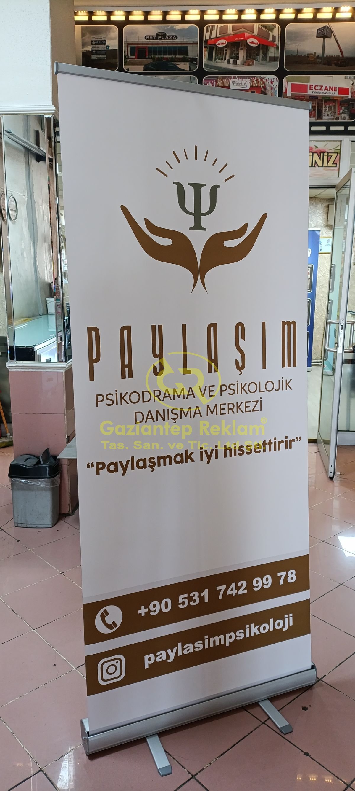 Hızlı Kurulumlu Kaliteli Roll Up Display Banner