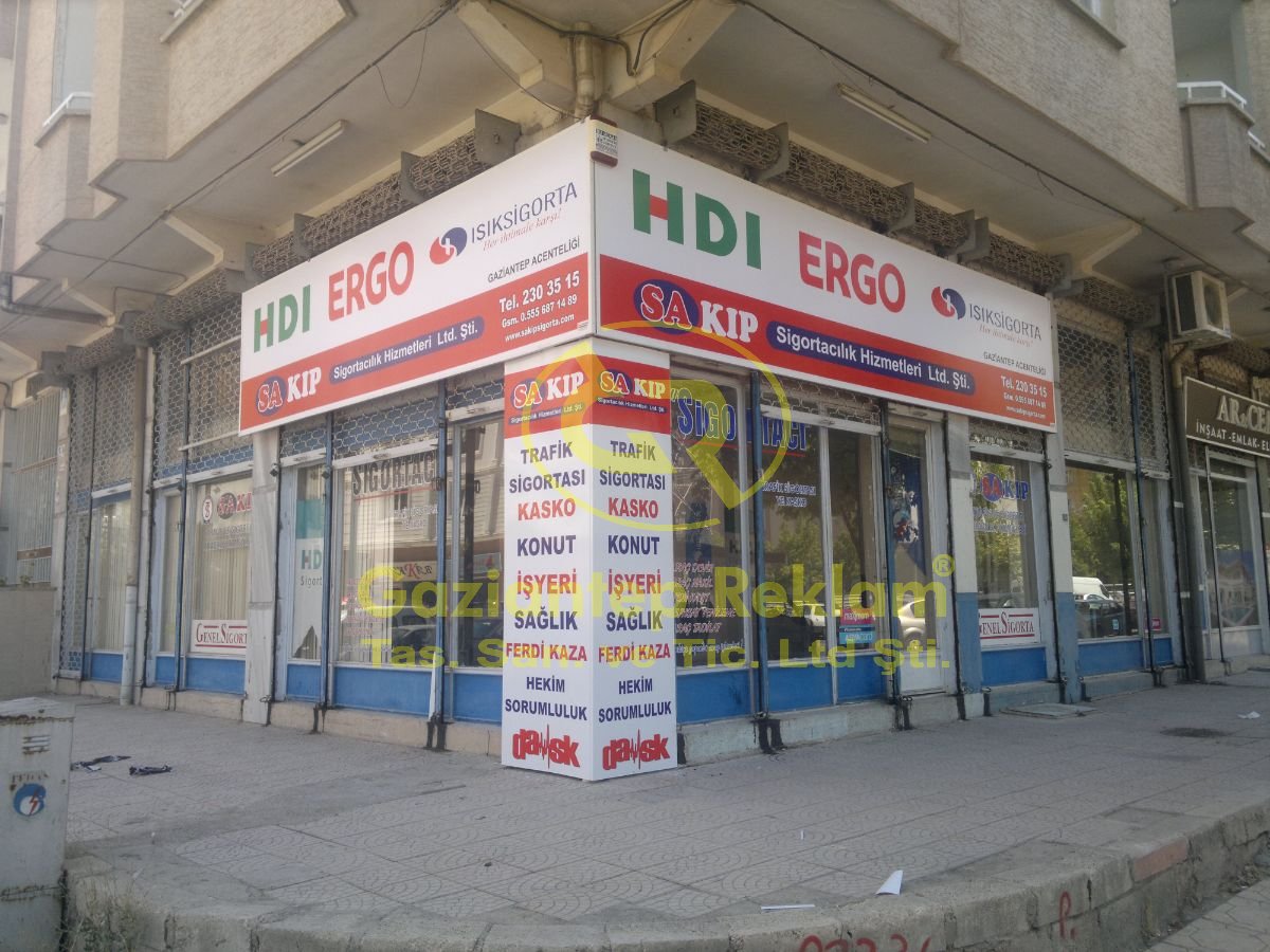 Işıksız  Cephe Tabelası