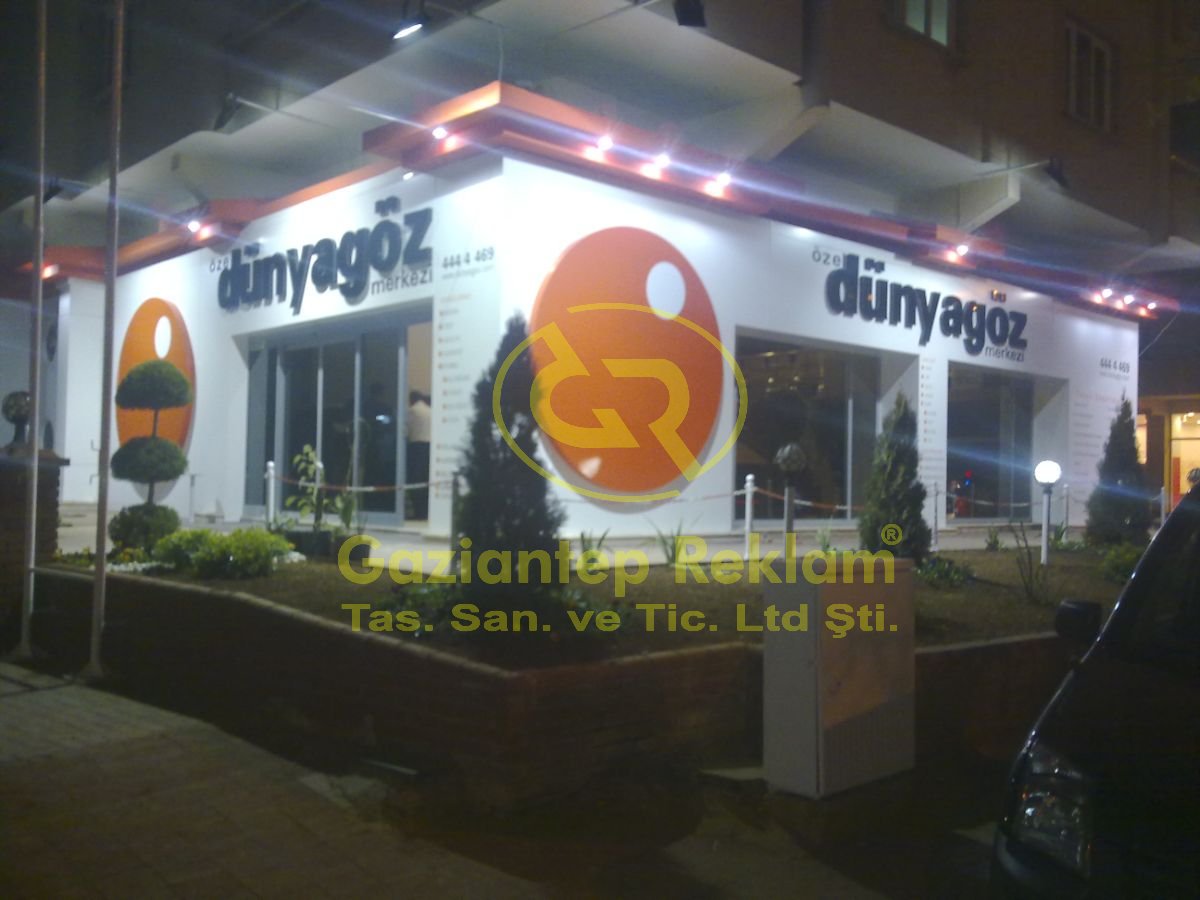 Kaliteli Alüminyum Kutu Harf Dış Cephe Çözümü