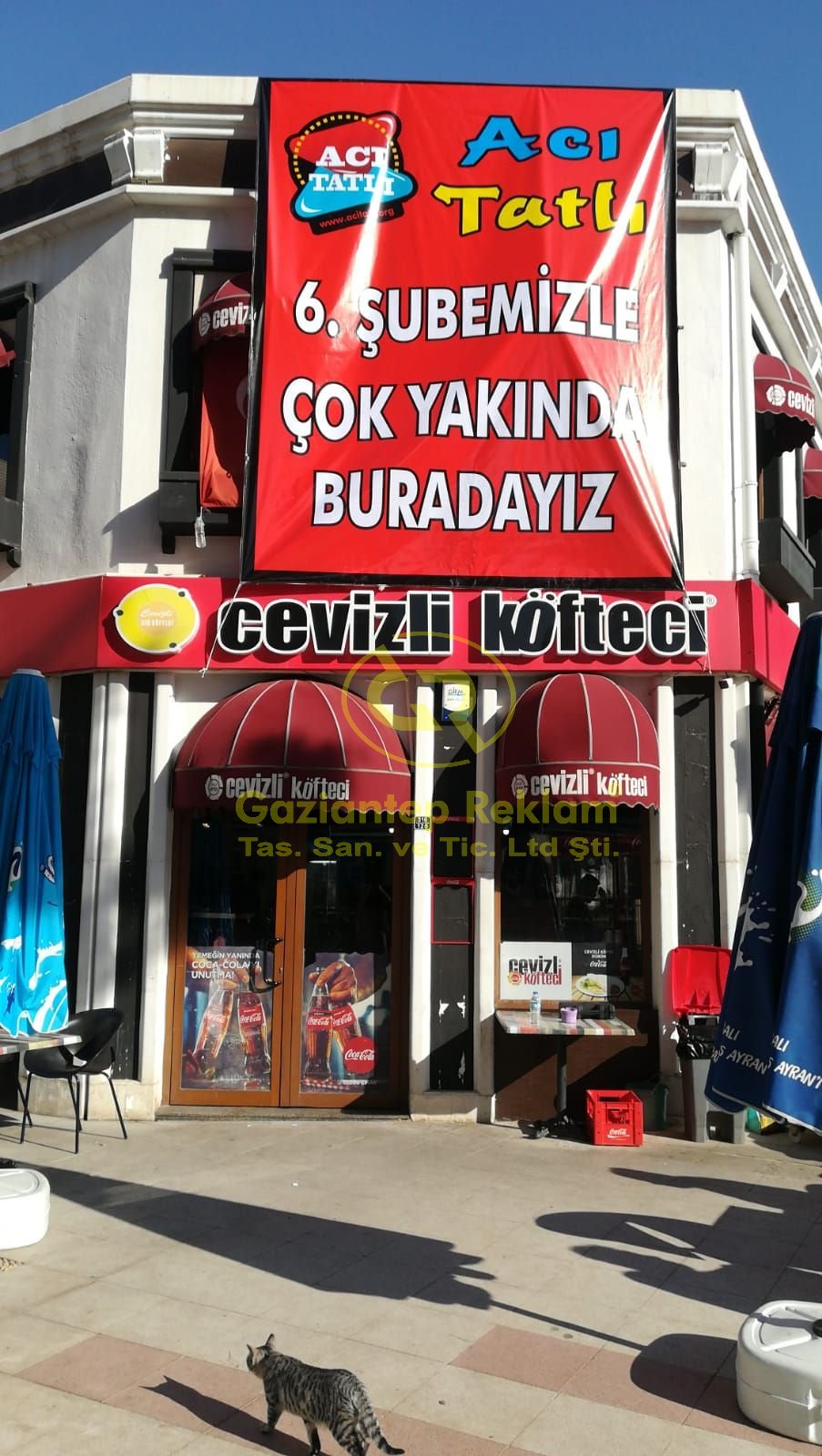 Kaliteli Dijital Baskılı Açılış Branda Afiş