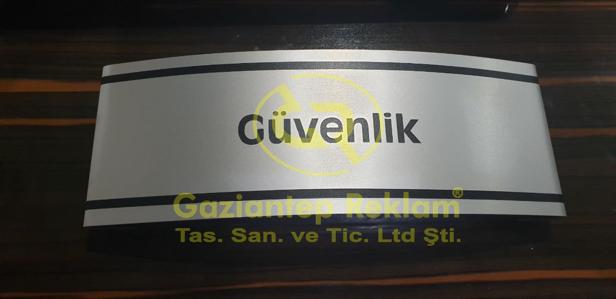 Kurumsal Bombeli Alüminyum Oda Yönlendirme İsimliği