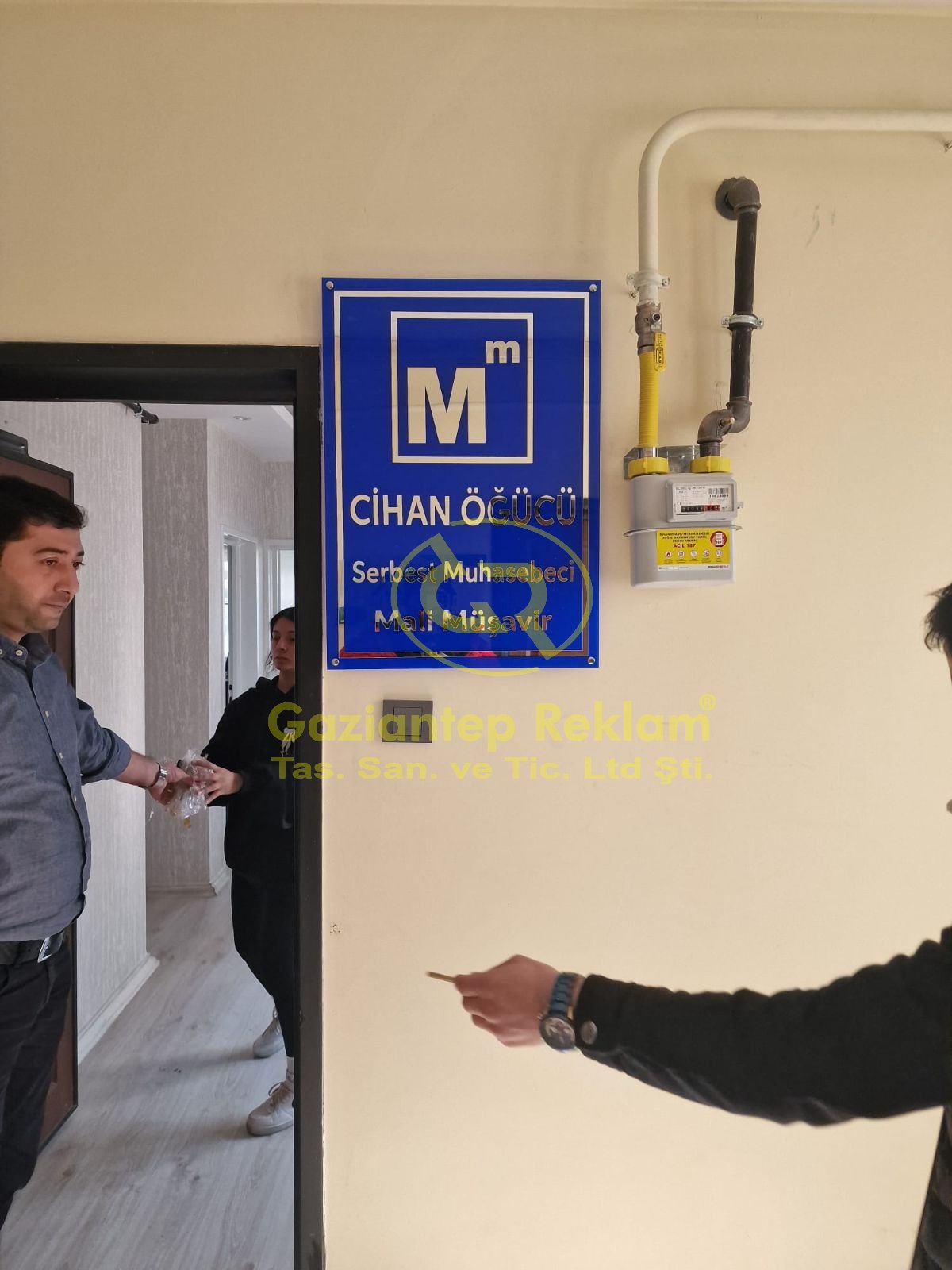 Kurumsal Büro Kapı Levhası Profesyonel Çözümler