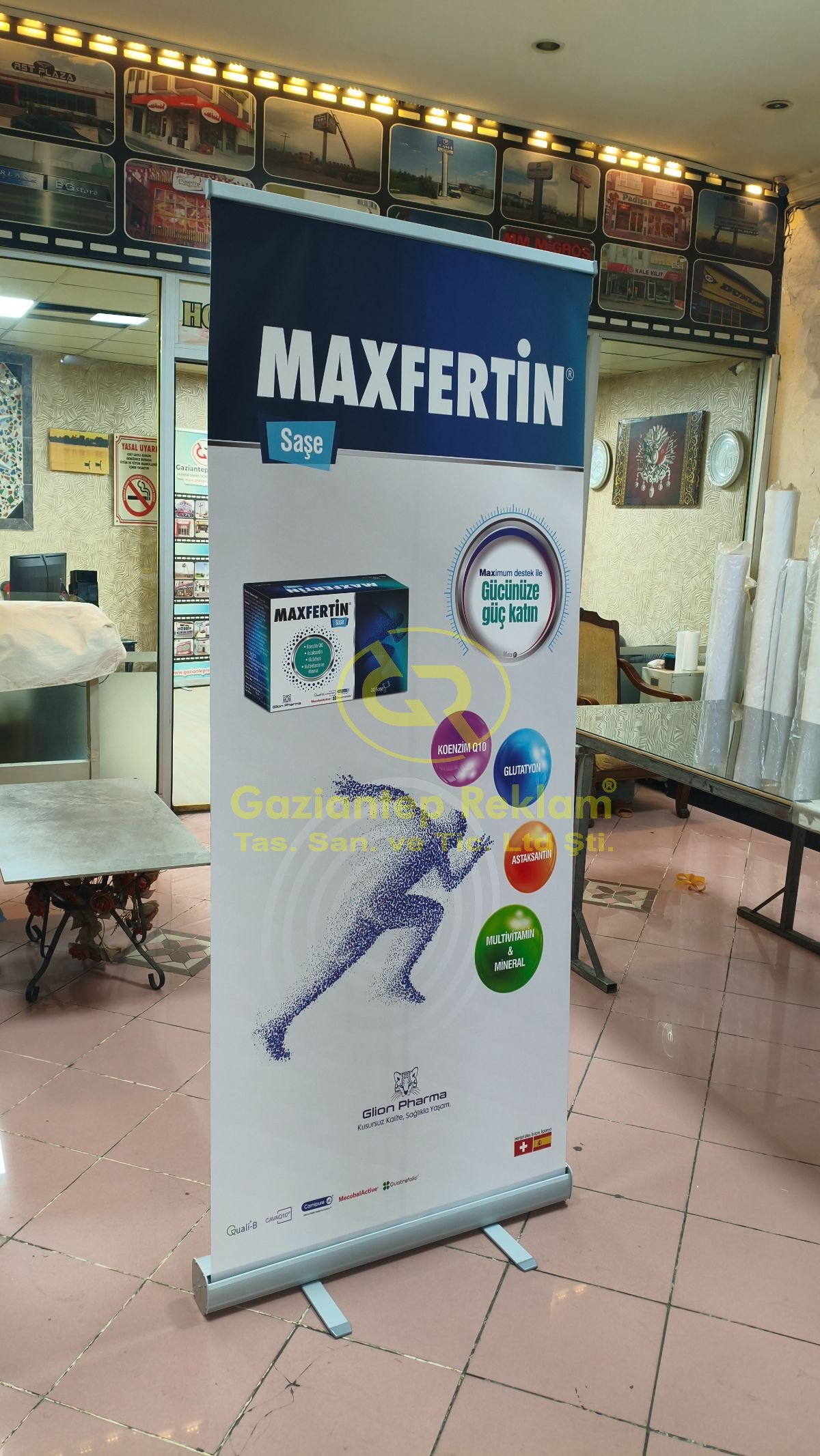 Kurumsal Etkinlikler İçin Portatif Roll Up Stand