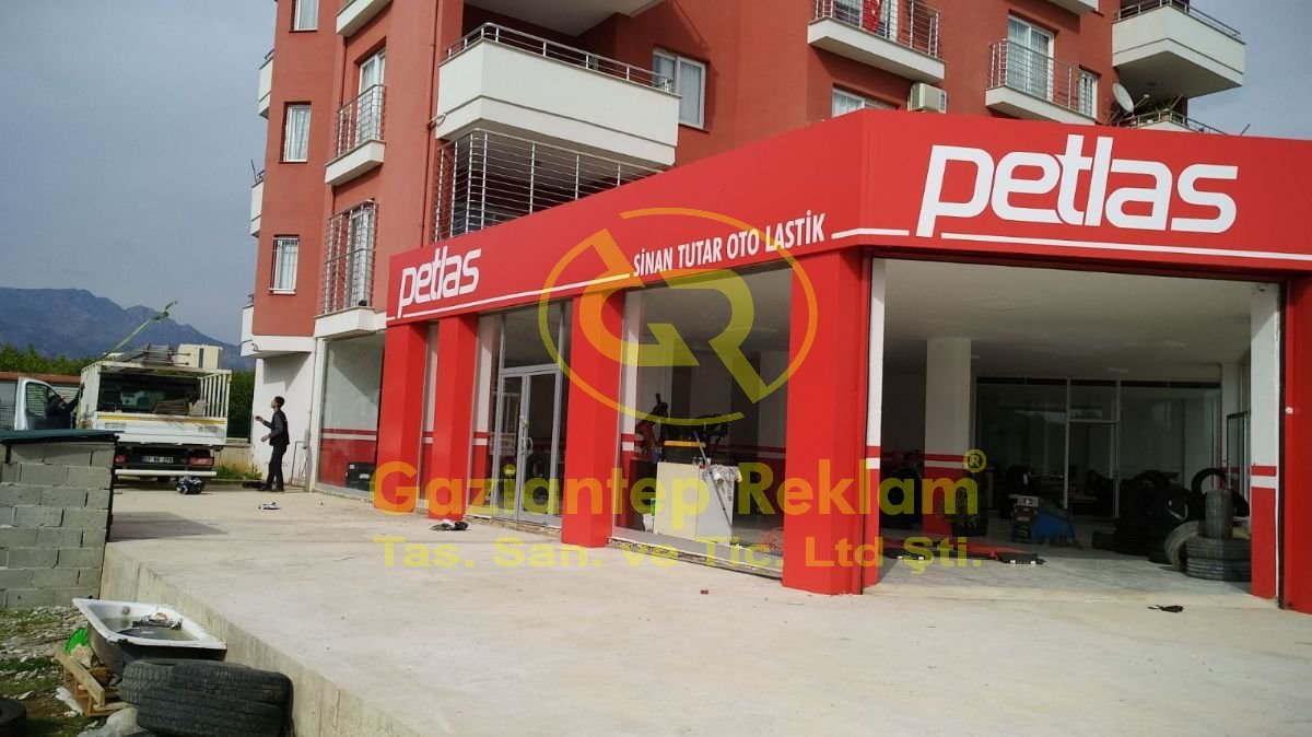 Kurumsal Işıksız Kompozit Cephe Giydirme Tabela