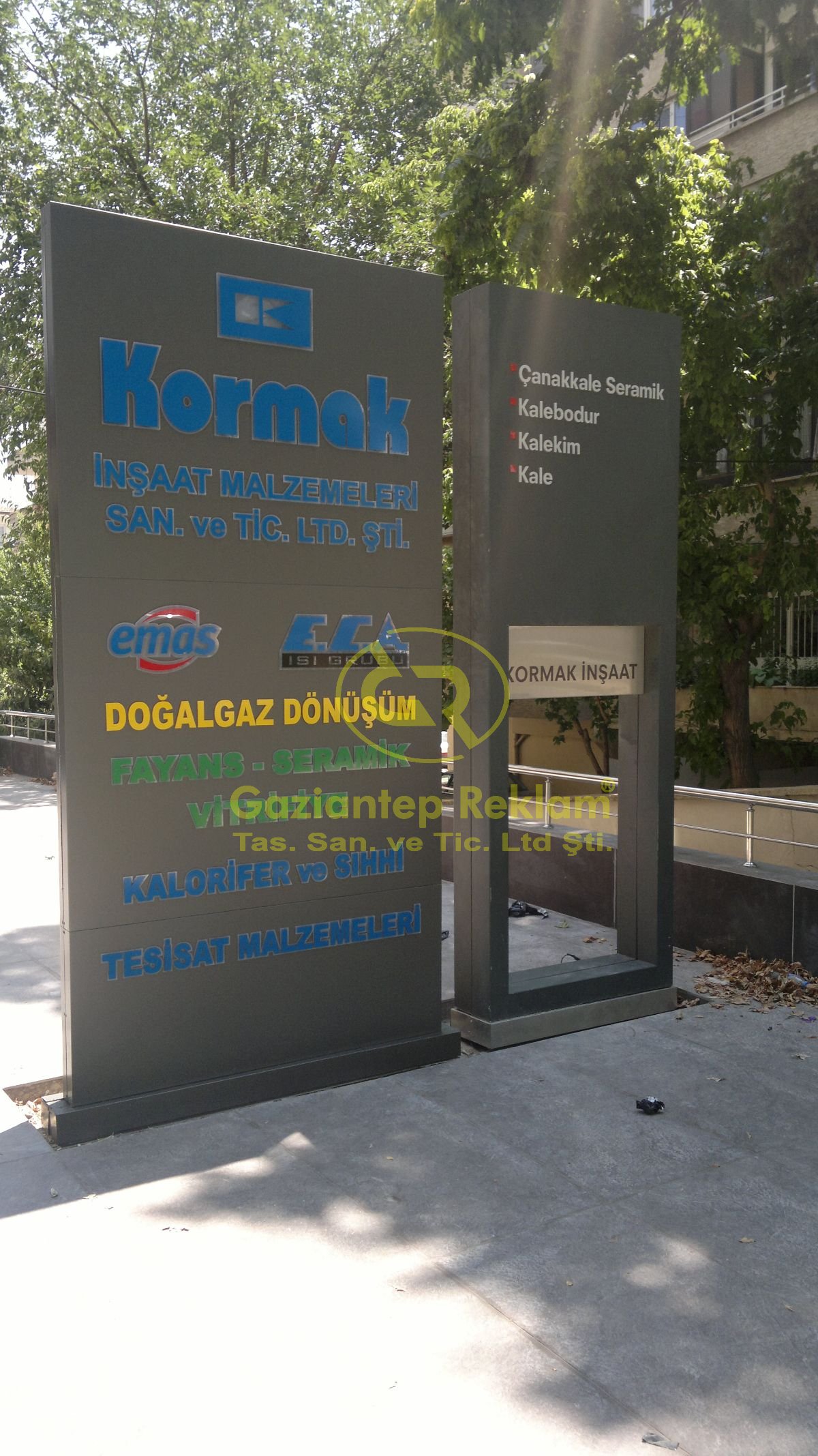 Kurumsal Kompozit Pilon Tabela ve Kutu Harf Uygulamaları