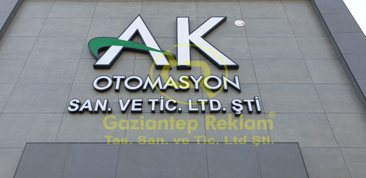 Kurumsal LED Aydınlatmalı Pleksi Kutu Harf Tabela