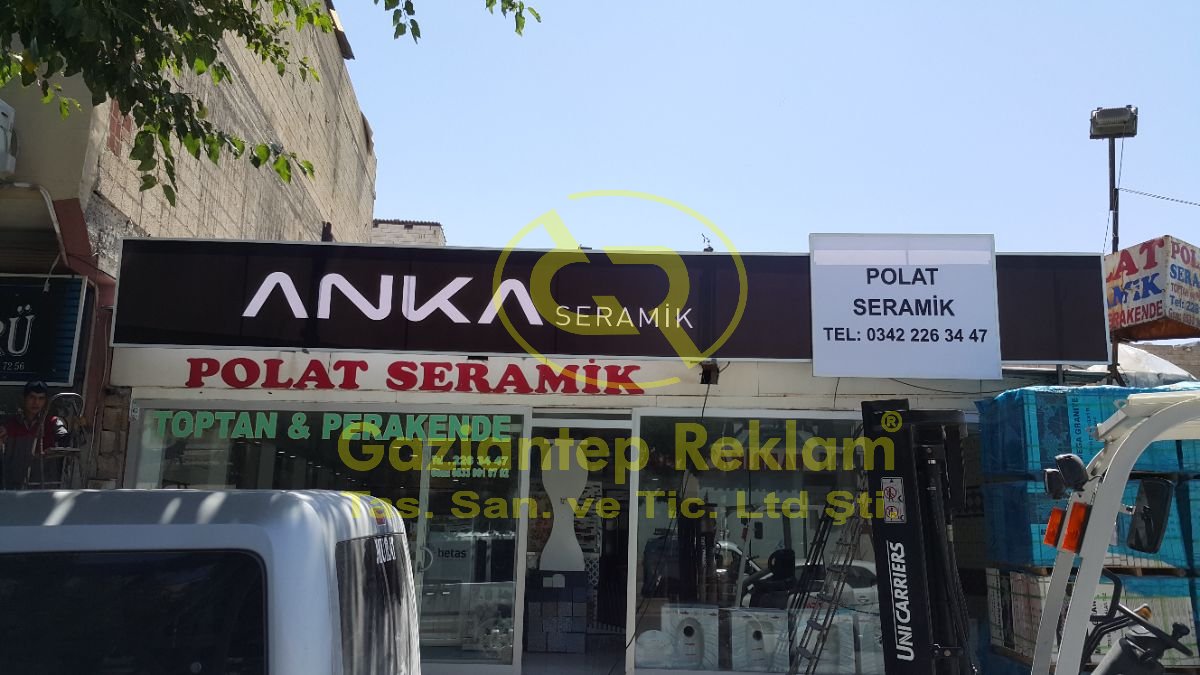 Kurumsal LED Aydınlatmalı Vinil Germe Tabela