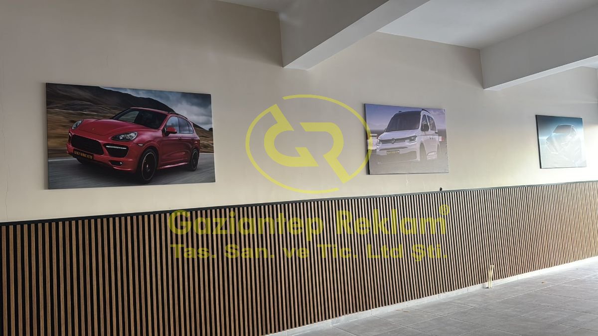 Kurumsal Mekanlar İçin Profesyonel Kanvas Tablo Baskı