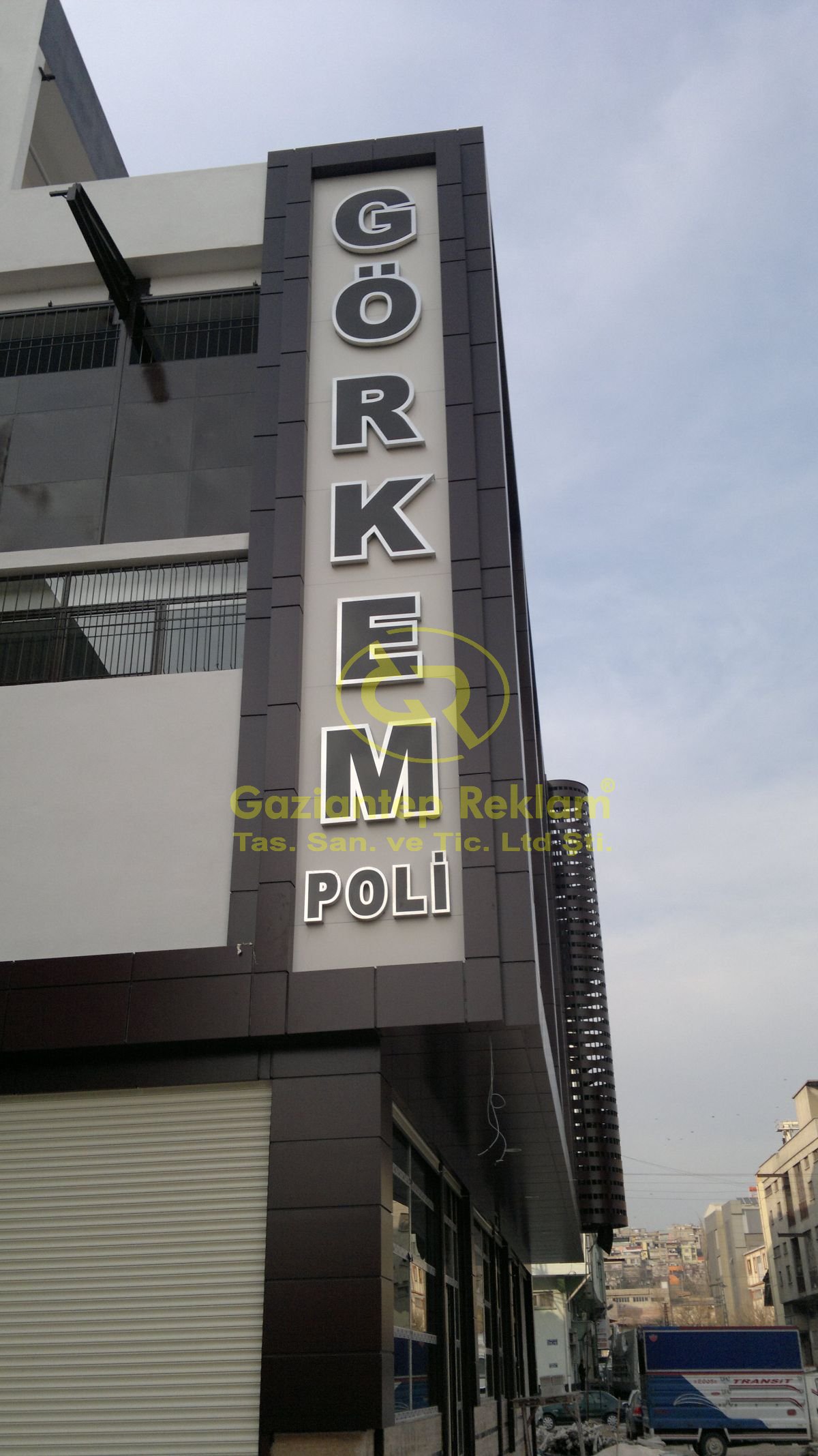 Kurumsal Paslanmaz Krom Kutu Harf Tabela