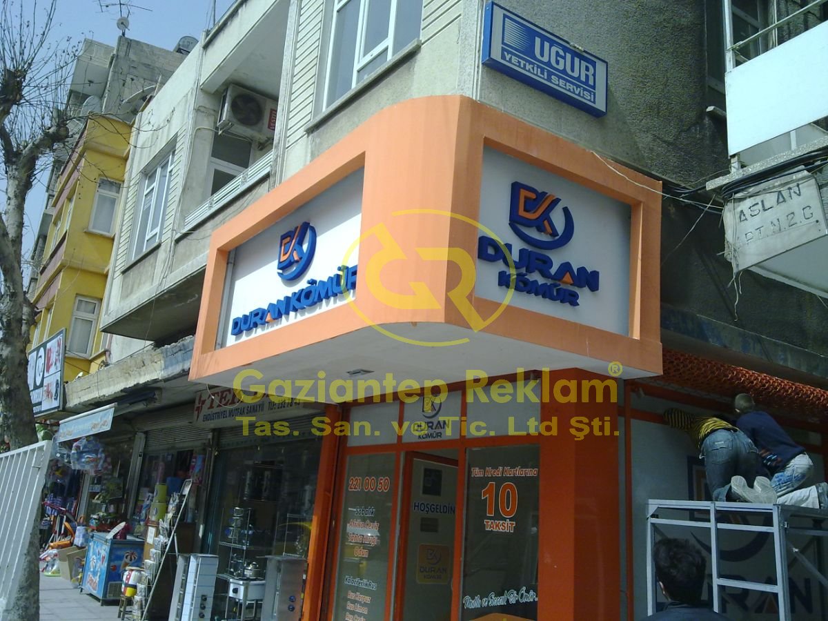Kurumsal strafor Kabartma Logo ve Cephe Uygulaması