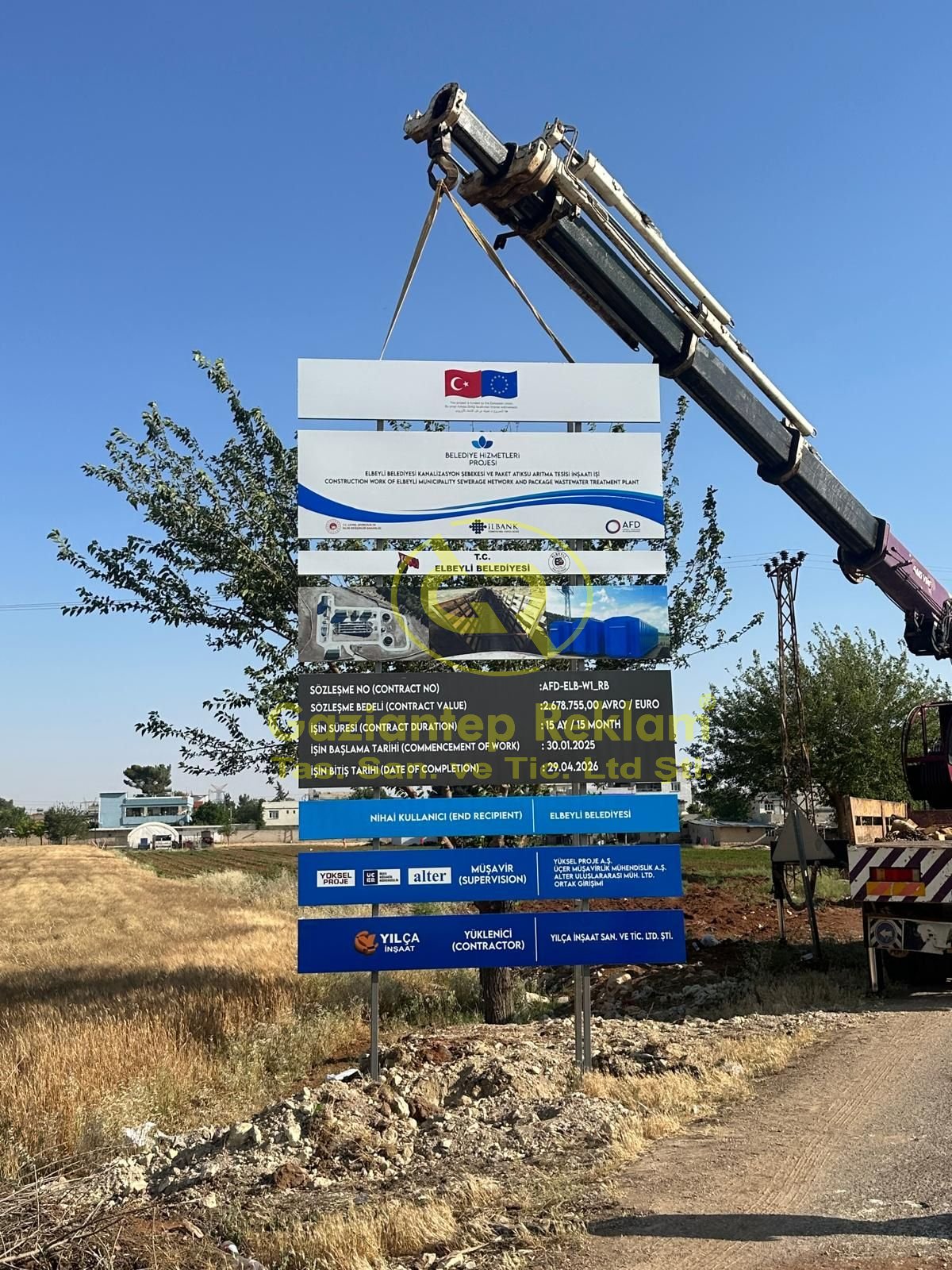 Kurumsal Uzun Ömürlü Kompozit İnşaat Tabelası Çözümleri