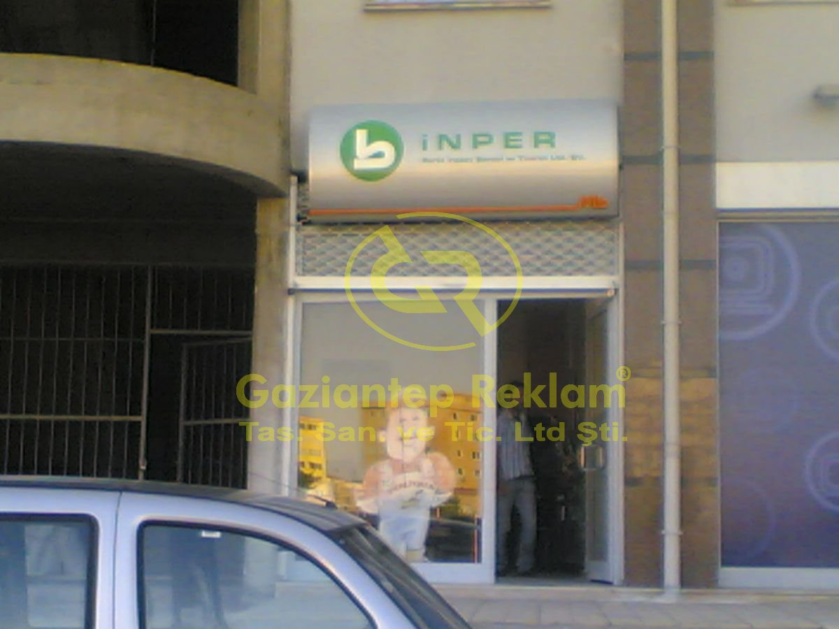 Modern Alüminyum Kompozit Dekupe Işıklı Tabela