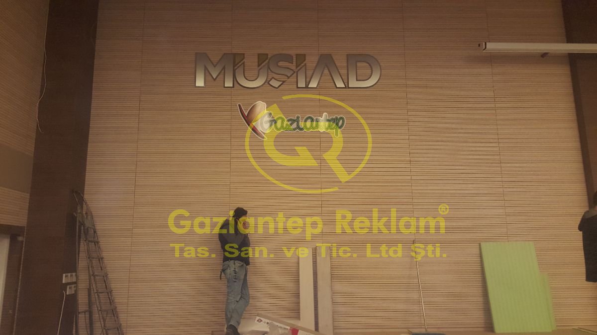 MÜSİAD Gaziantep Alkor Harf Tabela