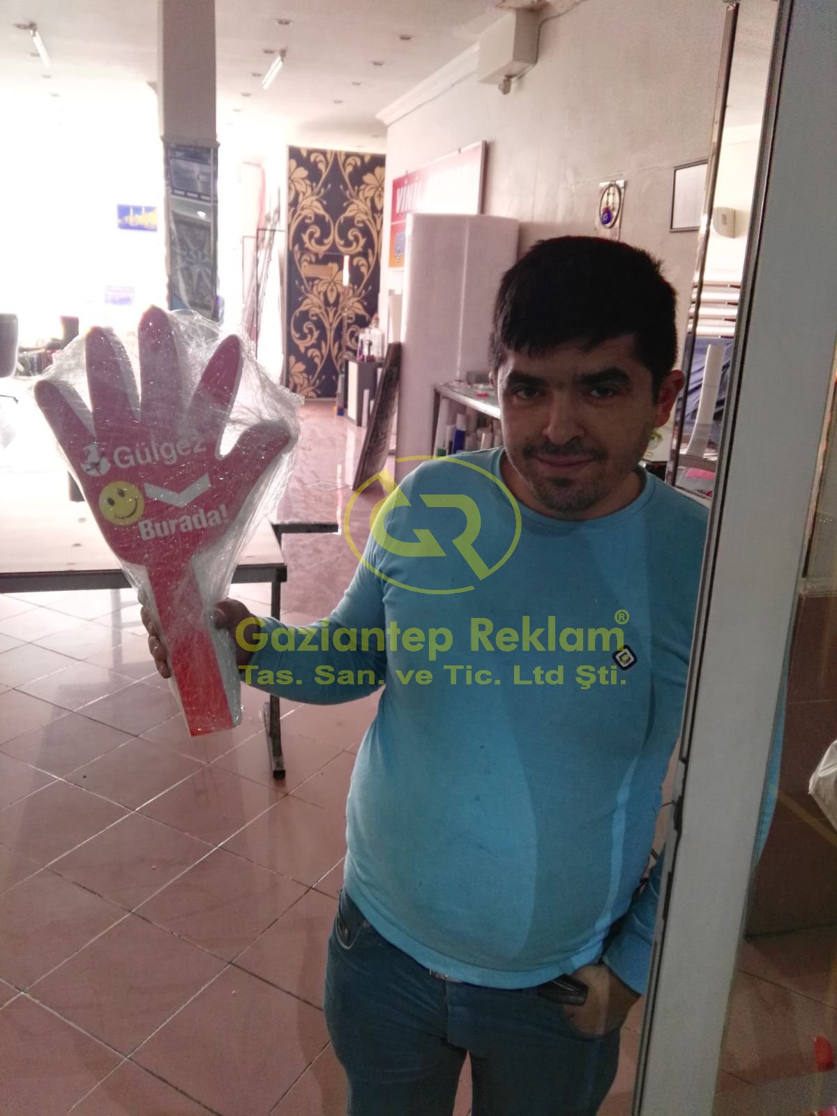 Özel Kesim El Promosyon dekotalı levha