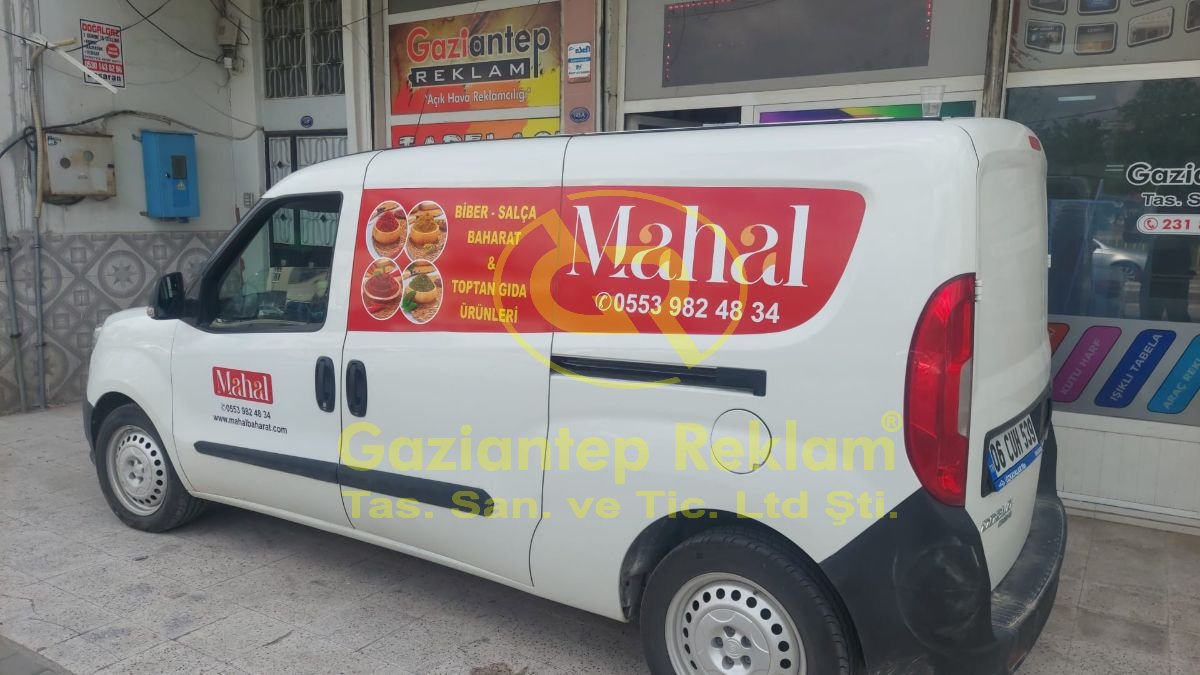 Profesyonel Araç Giydirme (Kaplama) Reklam Uygulaması