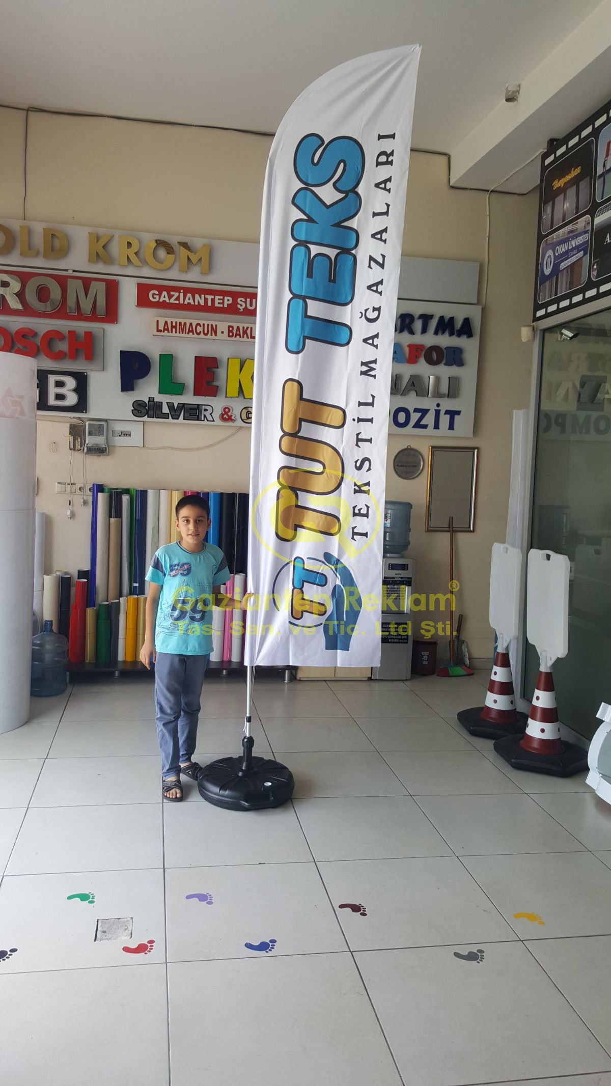 Profesyonel Baskılı Portatif Yelken Bayrak Çözümleri