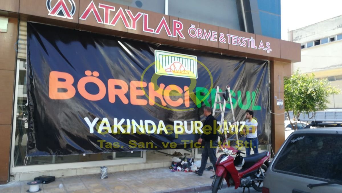 Profesyonel Dijital Baskılı Yakında Açılıyor Branda