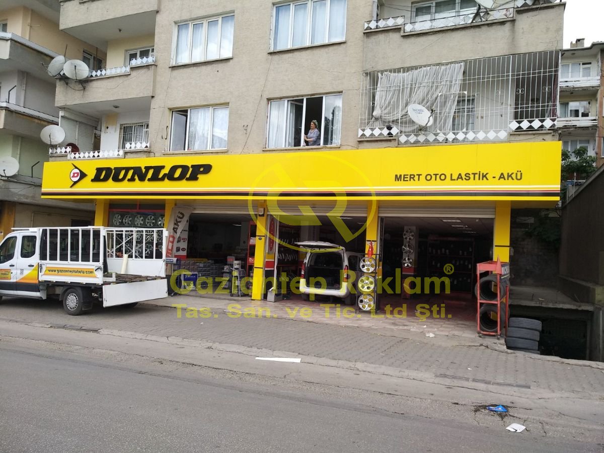 Profesyonel Işıksız Kompozit Zemin Kutu Harf Tabela