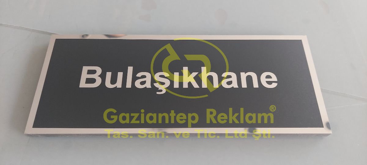 Profesyonel Paslanmaz Metal İç Mekan Yönlendirme Levhası