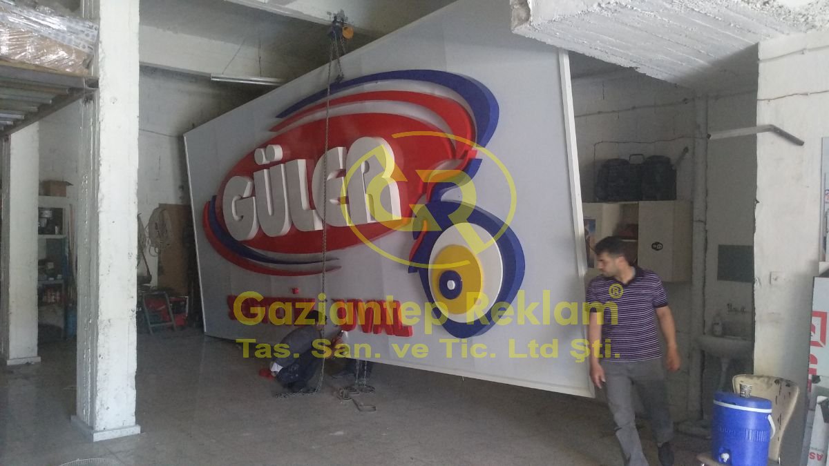 Profesyonel Pleksi Kutu Harf Tabela İmalat Aşaması