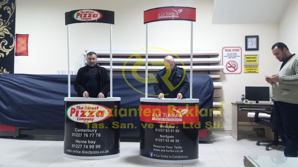 Profesyonel Portatif Fuar ve Tanıtım Display Standı Çözümleri