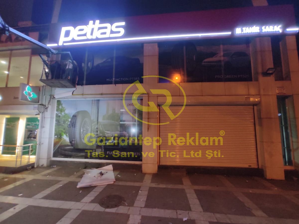 Profesyonel Yüksek Parlaklıkta LED Kutu Harf Tabela