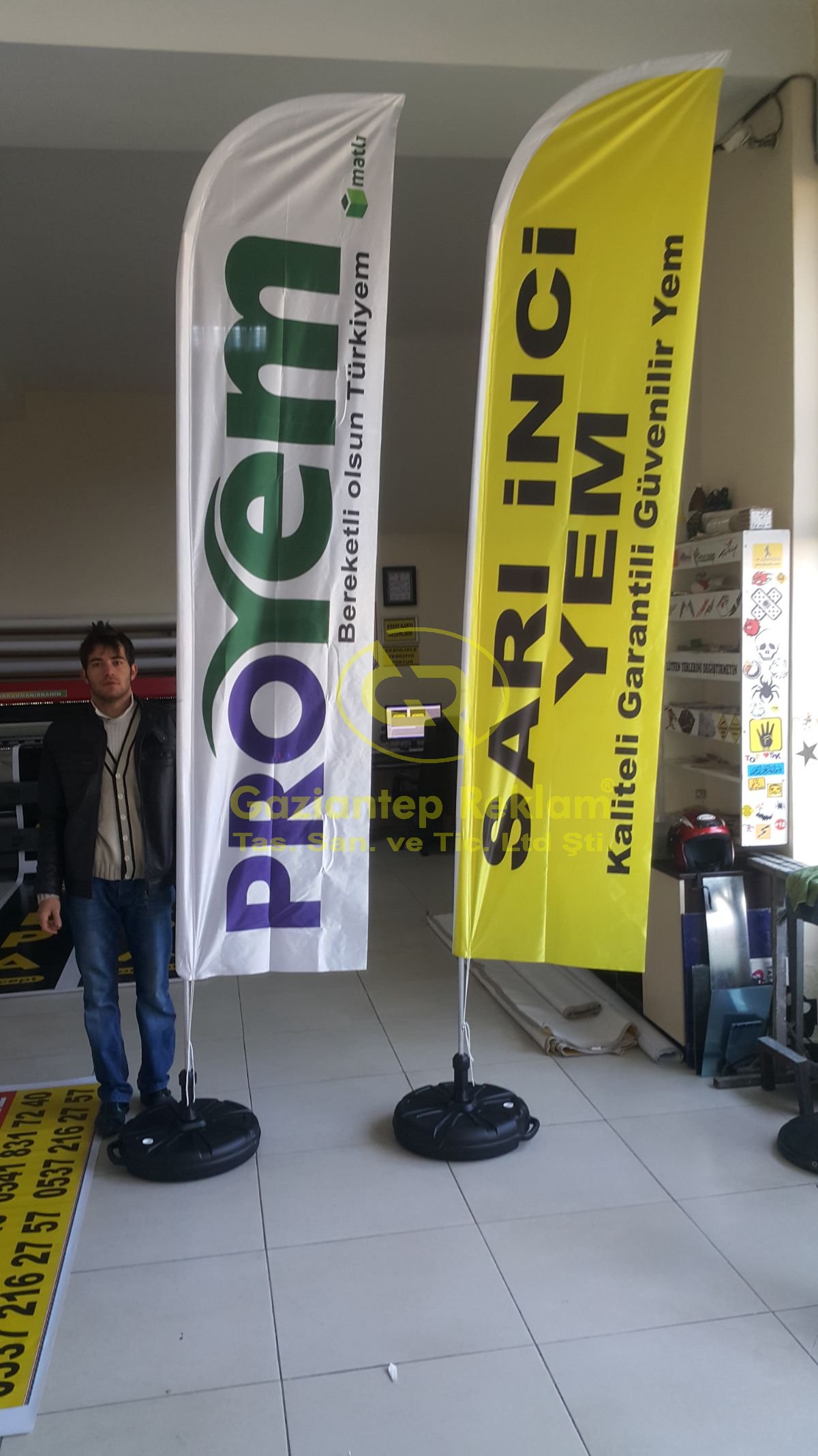 Rüzgara Dayanıklı Portatif Plaj Bayrağı Çözümleri