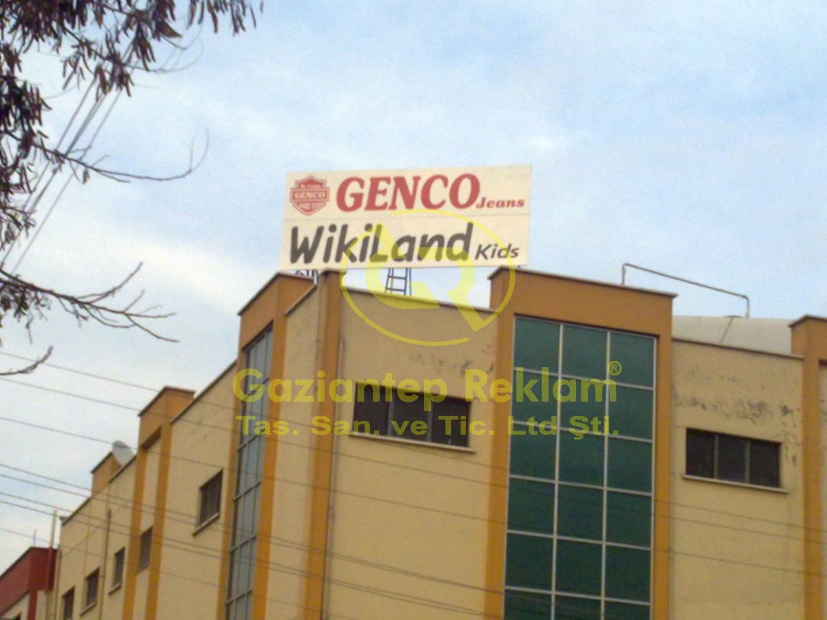 Sac Çatı Tabela Çözümleri