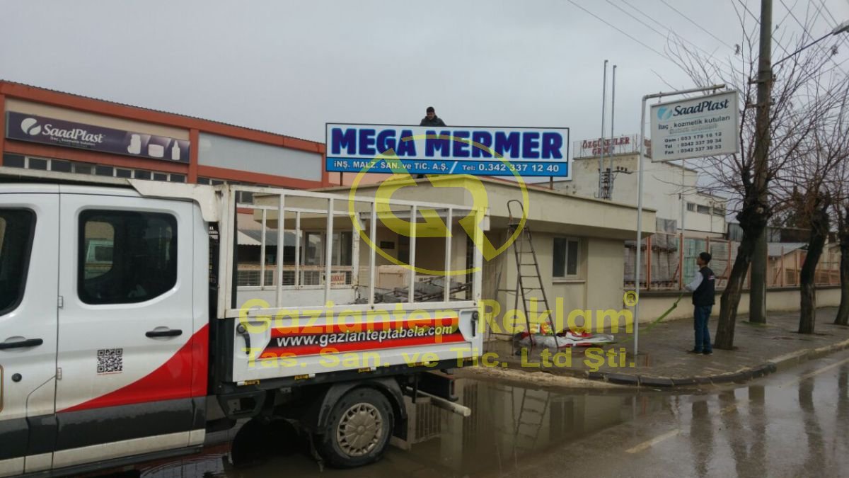 Sac Çatı Tabelası