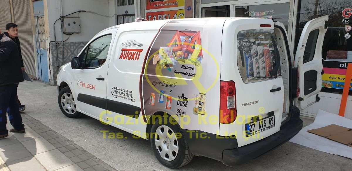Ticari Araç Giydirme Profesyonel Mobil Reklam