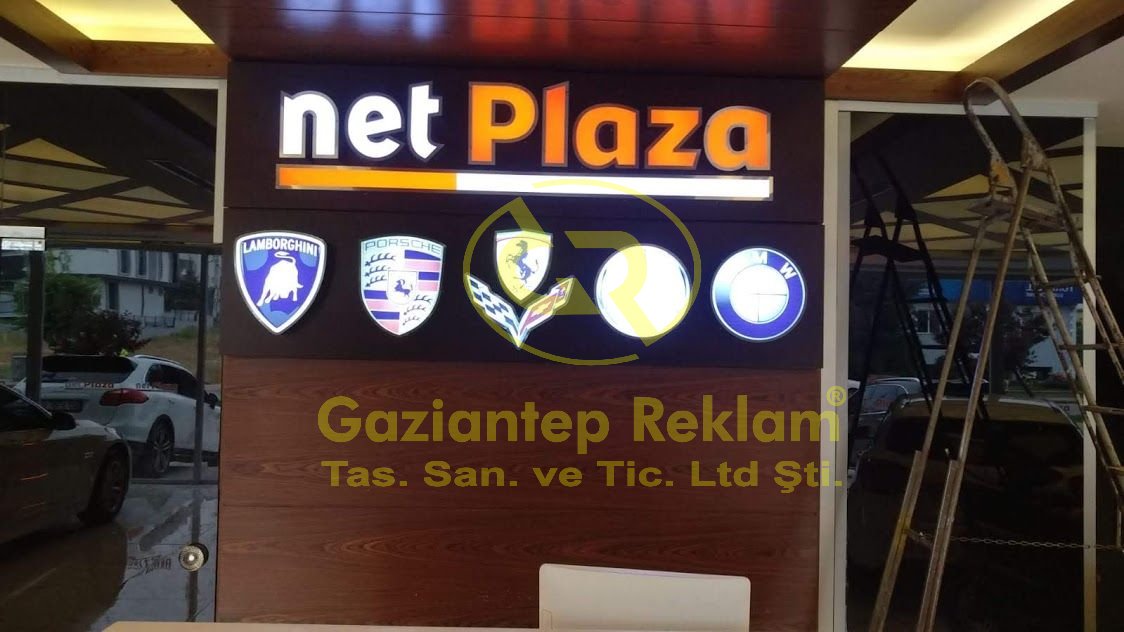 Uzun Ömürlü LED Işıklı Pleksi Kutu Harf Tabela