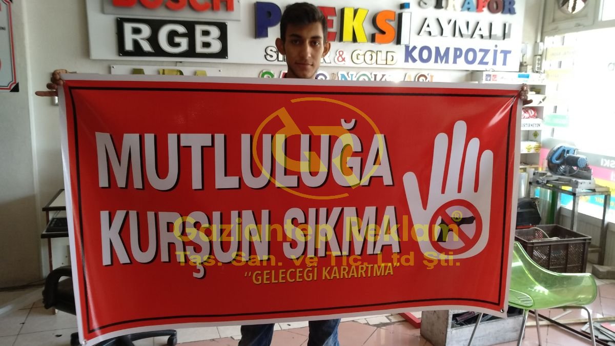 Yüksek Çözünürlüklü Dayanıklı Vinil Branda Afiş