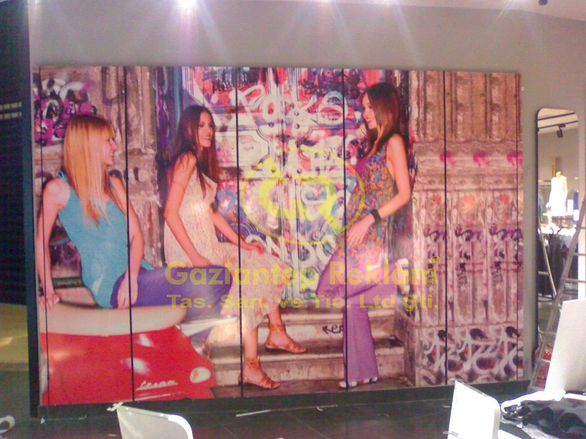 Yüksek Çözünürlüklü İç Mekan Dijital Folyo Kaplama