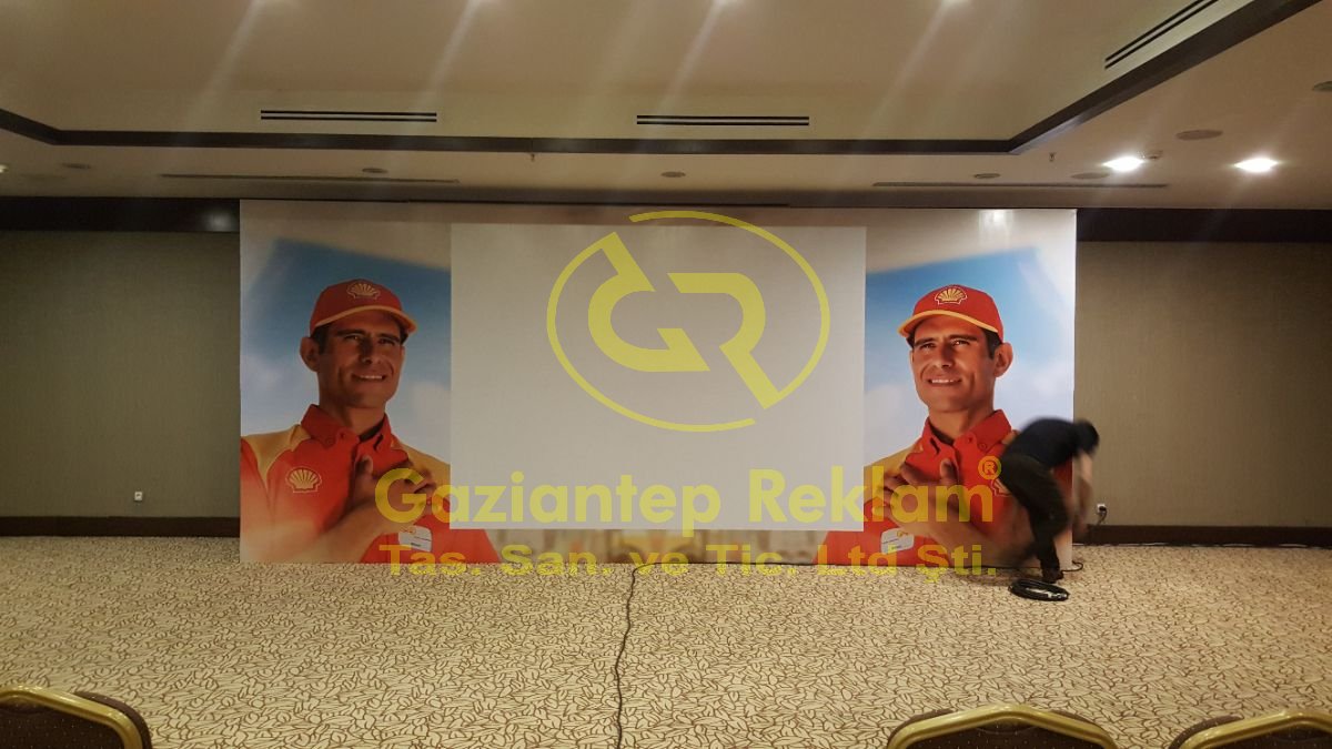 Yüksek Çözünürlüklü Sahne Arkası Kurumsal Backdrop